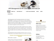 Tablet Screenshot of jsrmanagement.co.uk
